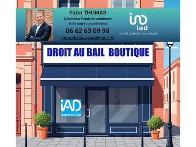 Cession droit au bail Locaux commerciaux - Boutiques à Toulouse