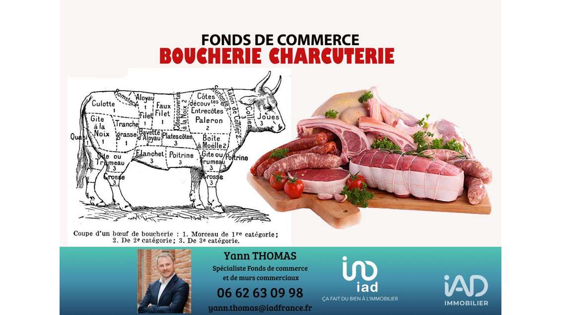 Local commercial à Toulouse