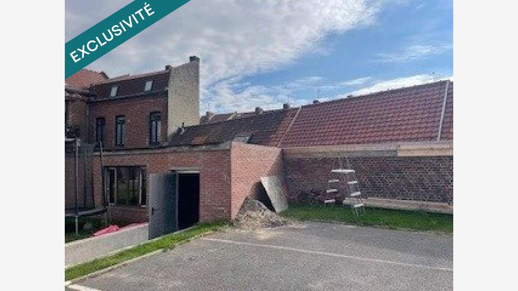 AV plateau brut 180m² avec 3 parkings à Tourcoing