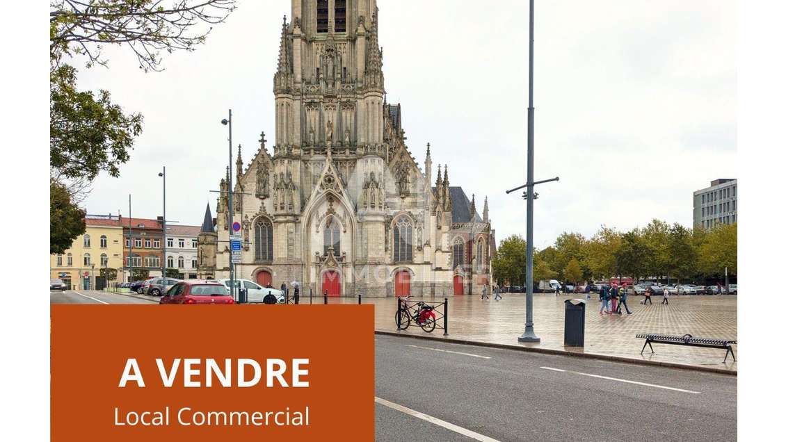 Vente local 260m² en hyper-centre de Tourcoing