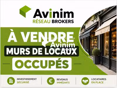 A vendre murs commerciaux loués 100m² à Tourcoing