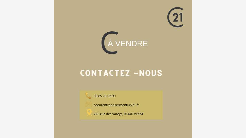 Vente bâtiment mixte de 250m² proche de Tournus