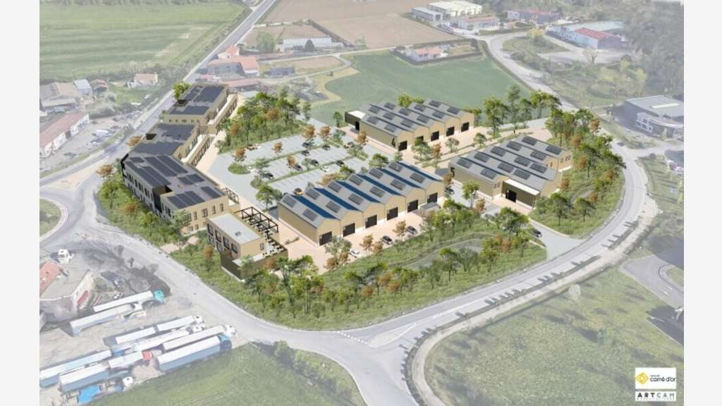 Vente locaux commerciaux 150m² à Toussieu