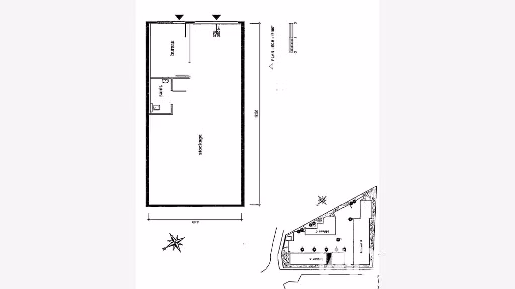 Vente local d'activité 80m² en ZA à Tresses