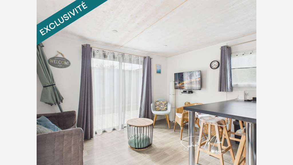 Ensemble de 3 cottages ossature bois de 37m²