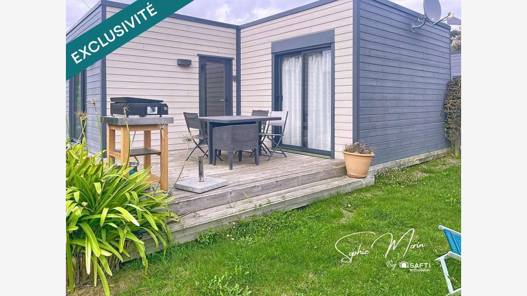 Ensemble de 3 cottages ossature bois de 37m²