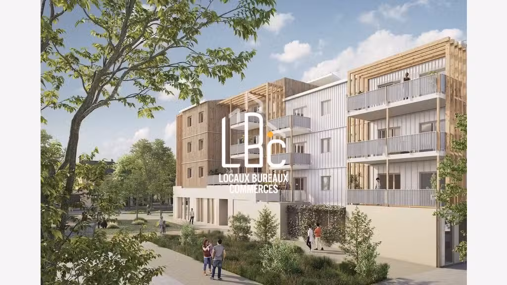 À vendre local commercial 60,81m² à Trignac centre