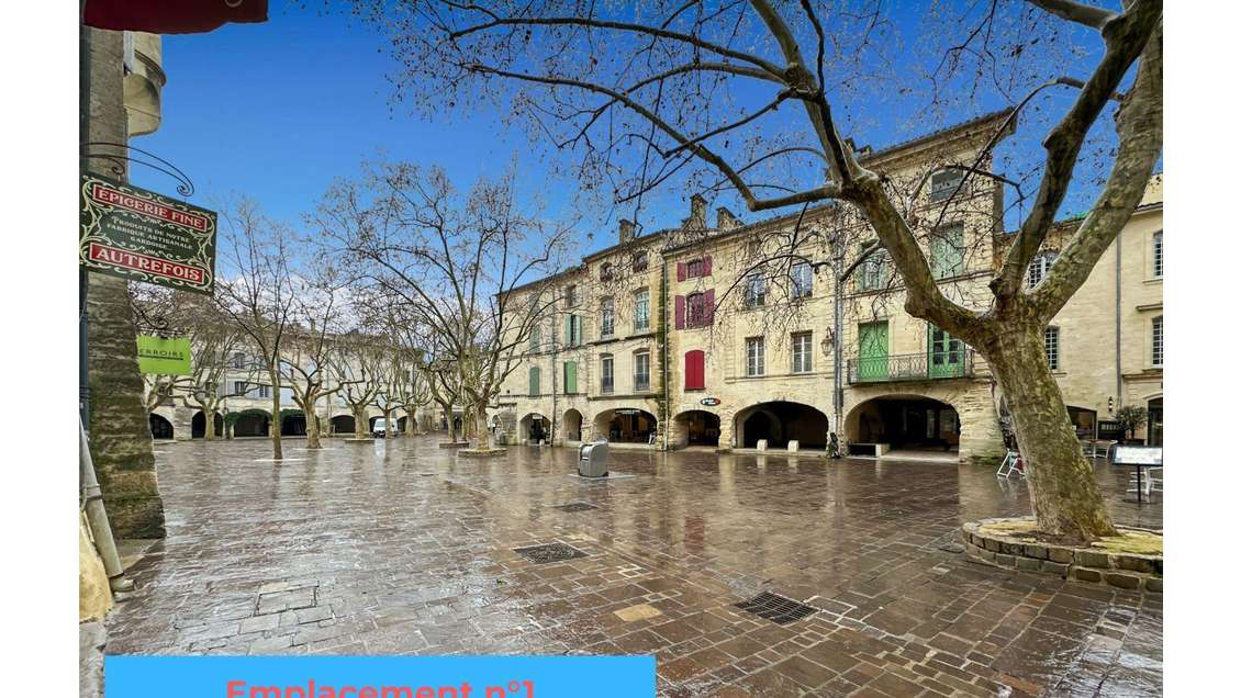 Vente droit au bail 41m² centre historique d'Uzès