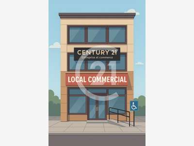 A vendre local 620m² en centre-ville de Valence