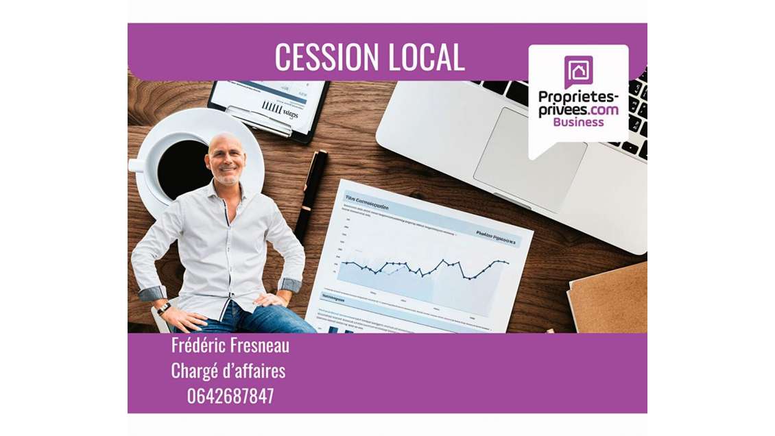 Murs commerciaux loués 70m² à vendre à Vannes