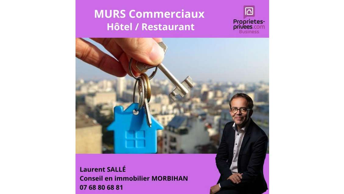 A vendre murs hôtel restaurant à Morbihan