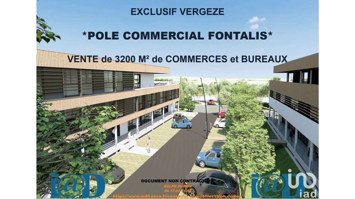 Vente murs commerciaux de 255m² à Vergèze