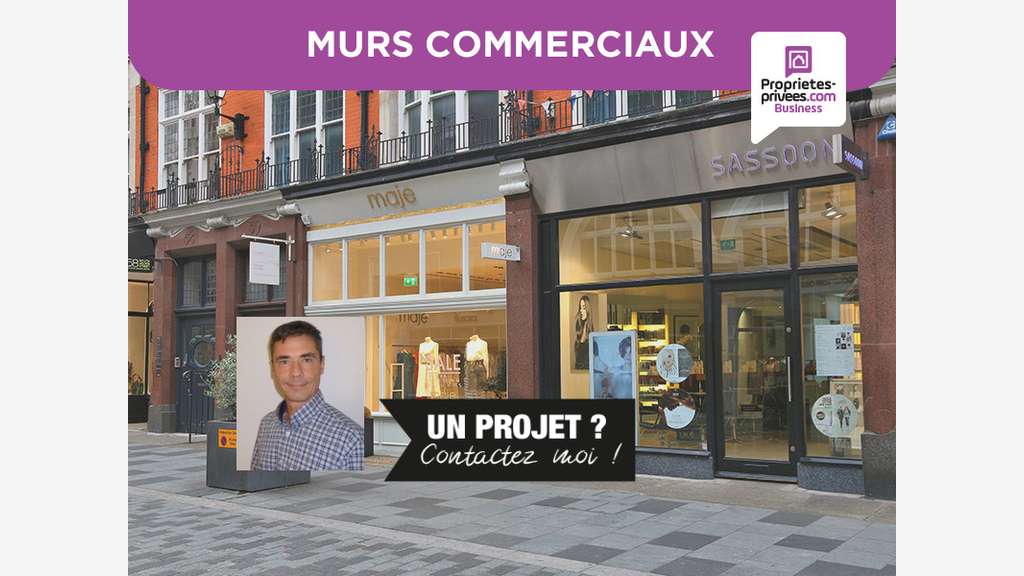 Vente murs commerciaux occupés 130m² à Versailles