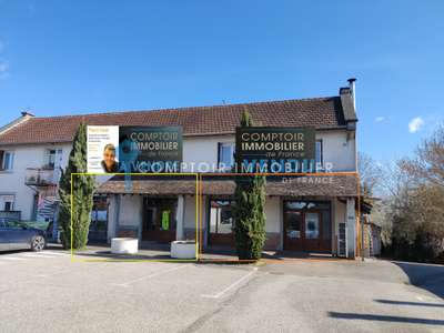 A vendre local commercial libre 95m² à Vézeronce