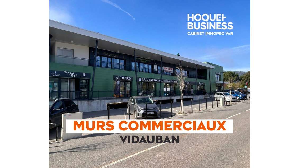 Local commercial  119m² R+1 à Vidauban N7