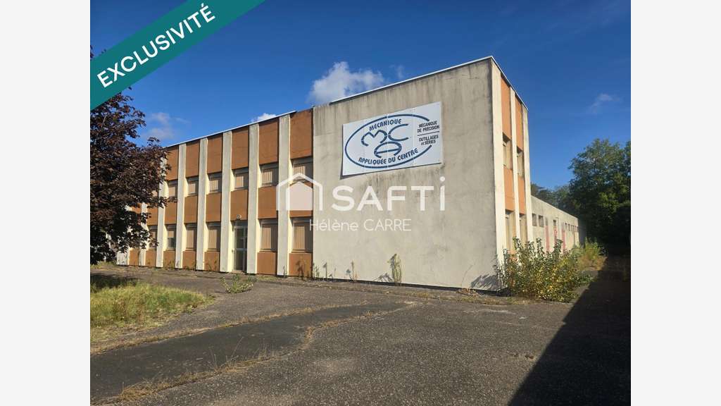 AV bâtiment industriel / commercial 1134m² Vierzon