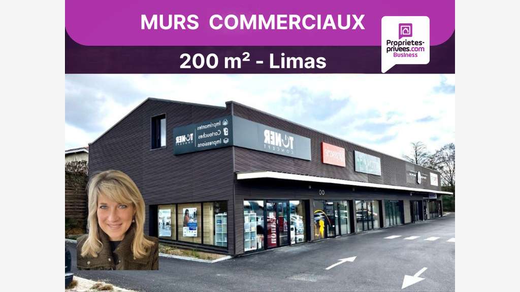 Vente murs commerciaux libres 200m² à Limas