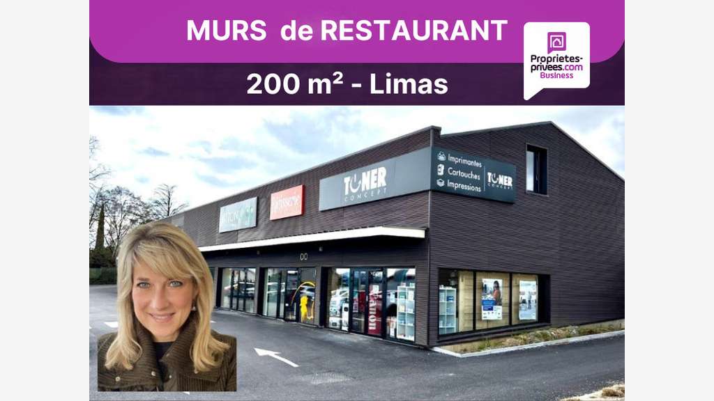 Vente murs commerciaux libres 200m² à Limas