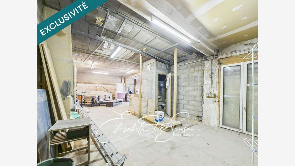 Vente atelier 87m² avec accès véhicule Villejuif 