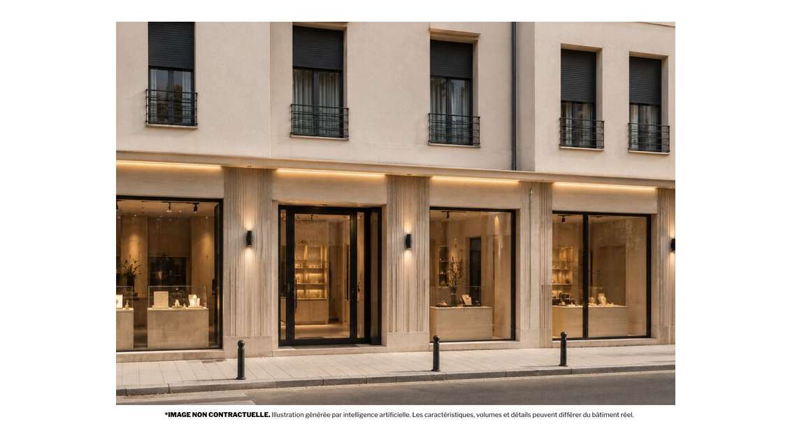 À céder grand local avec vitrine - Gratte-Ciel