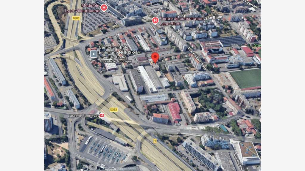 Vente local d'activité 380m² à Villeurbanne Cusset