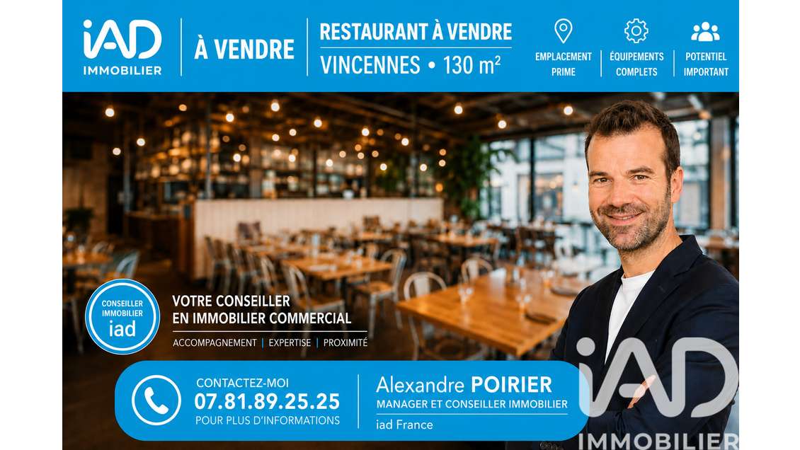 Local commercial à Vincennes