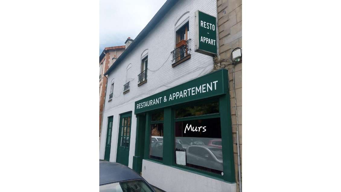 Murs restaurant + appartement à Vitry-sur-Seine