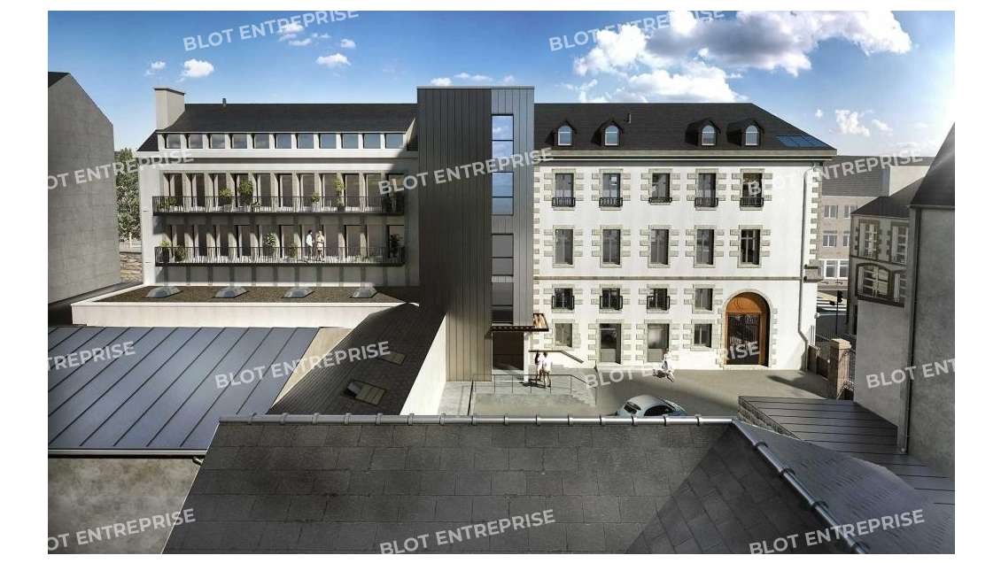 A vendre local tertiaire 118m² neuf à Quimper