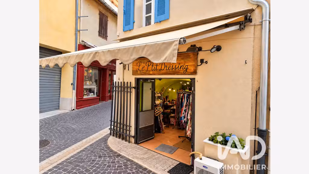 Vente local commercial vendu loué à Cassis