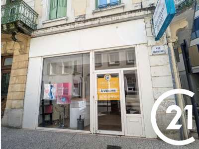 Vente local commercial 110m² à Valence centre 