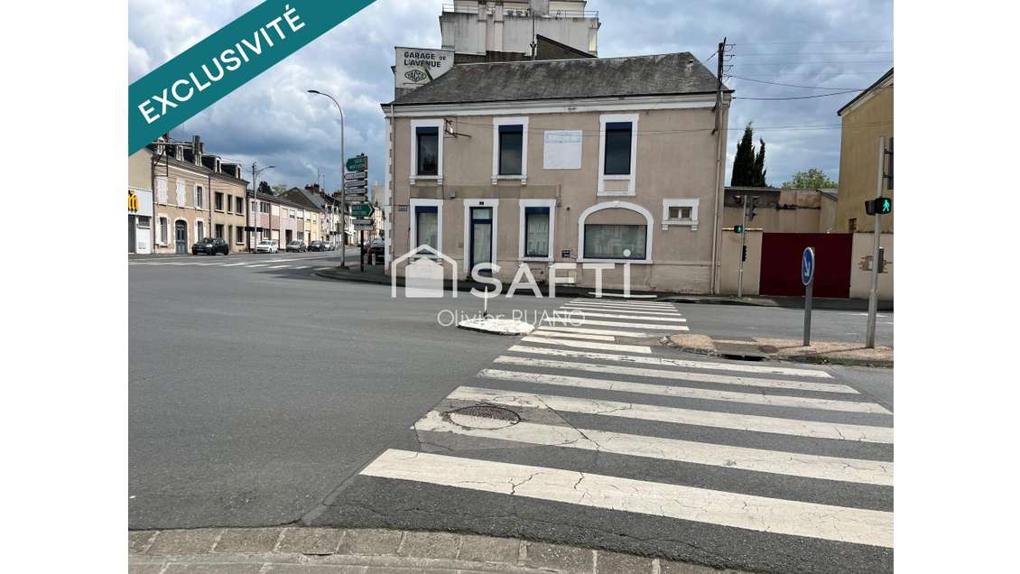 Vente local commercial 108m² à Châteauroux