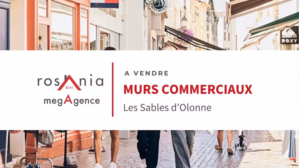 Murs commerciaux centre ville Les Sables-d'Olonne