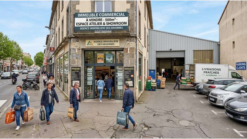 AV local commercial 500m² emp N°1 Clermont-Ferrand
