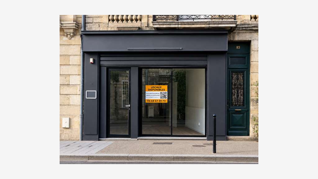AV local libre 60m² Bordeaux proche Saint Seurin