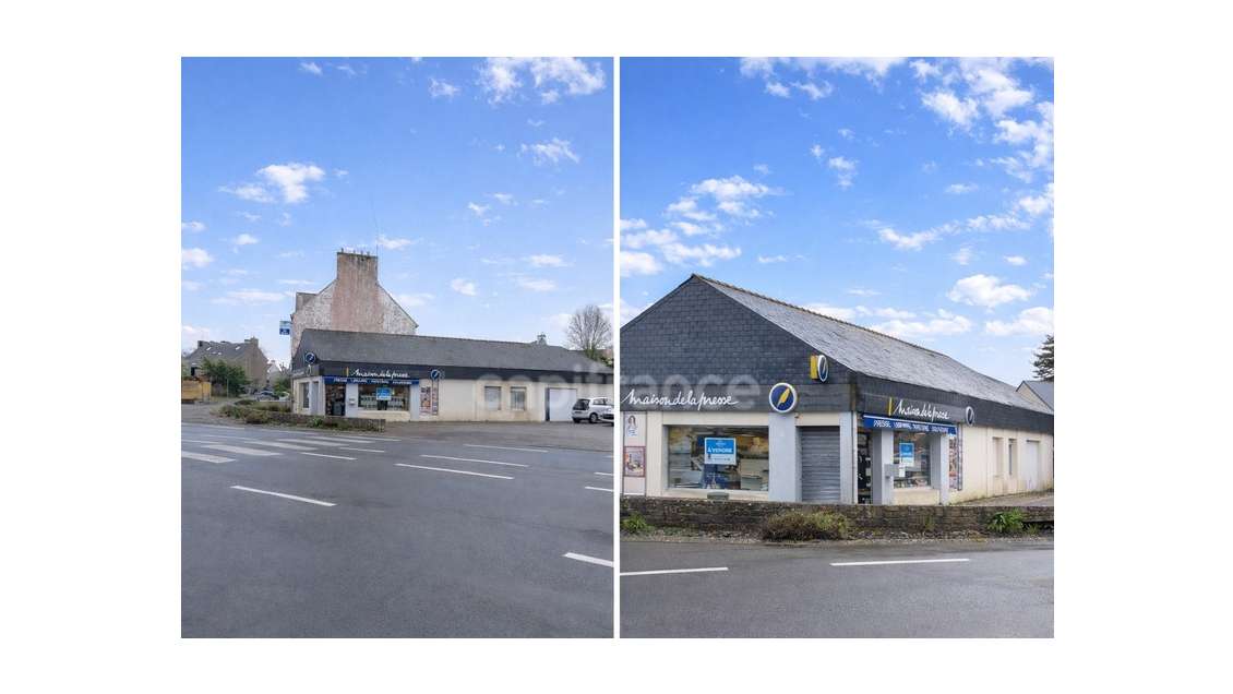 Vente local 123m² et parking privatif à Loctudy