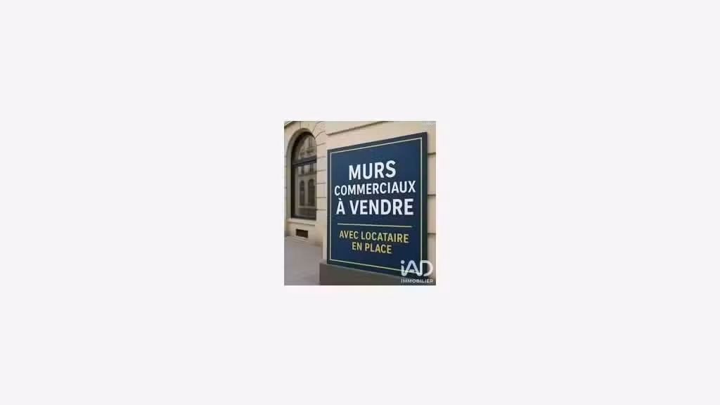 Vente local avec locataire en place à Gagny