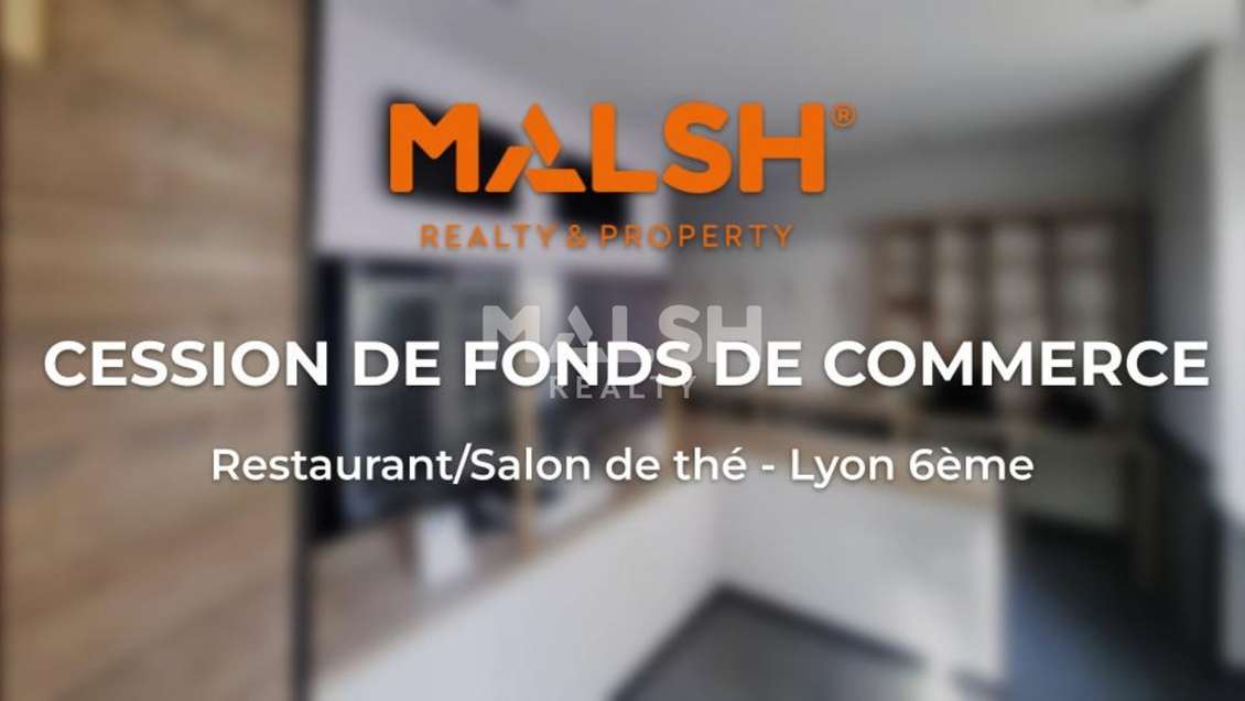 Vente local restauration 30m² à Lyon 6e