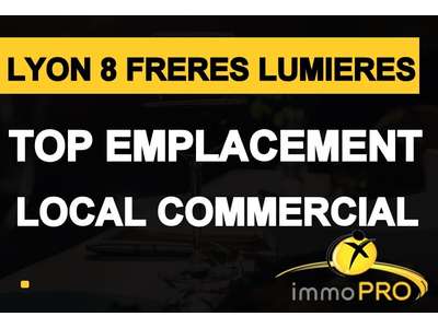 Vente Locaux commerciaux - Boutiques à Lyon 8e