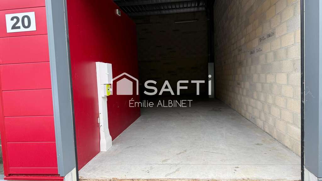 Local commercial 83m² en parc sécurisé à Montauban