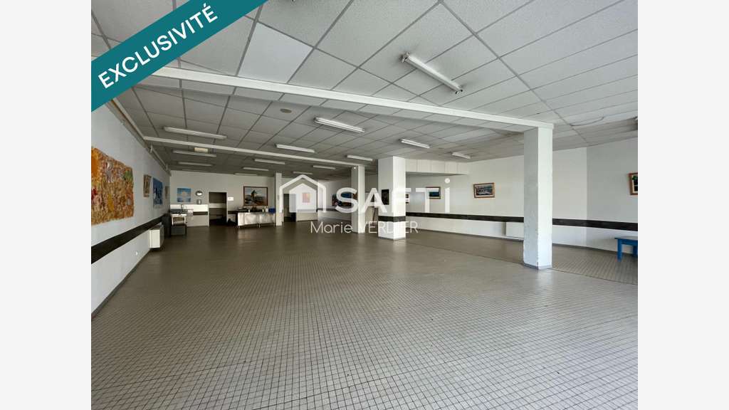 Vente local commercial 266m² au cœur de Montbazens