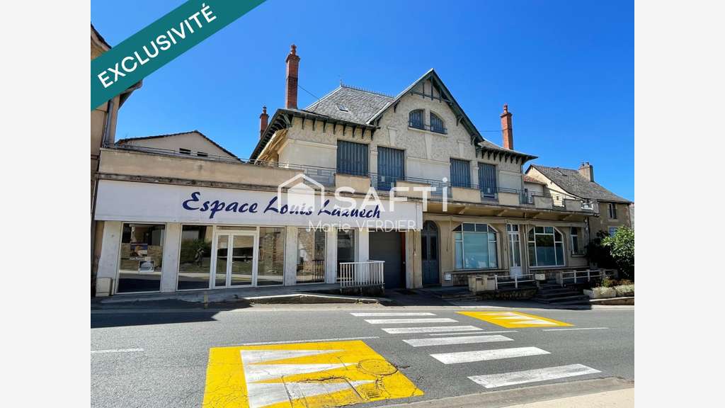 Vente local commercial 266m² au cœur de Montbazens