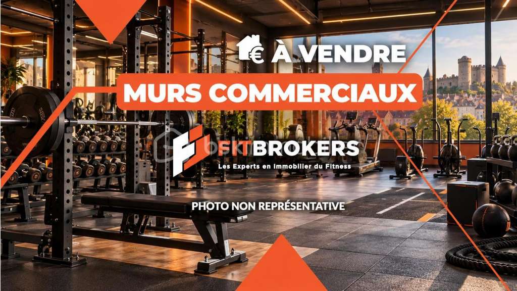 A vendre murs commerciaux 1400m² Montluçon centre