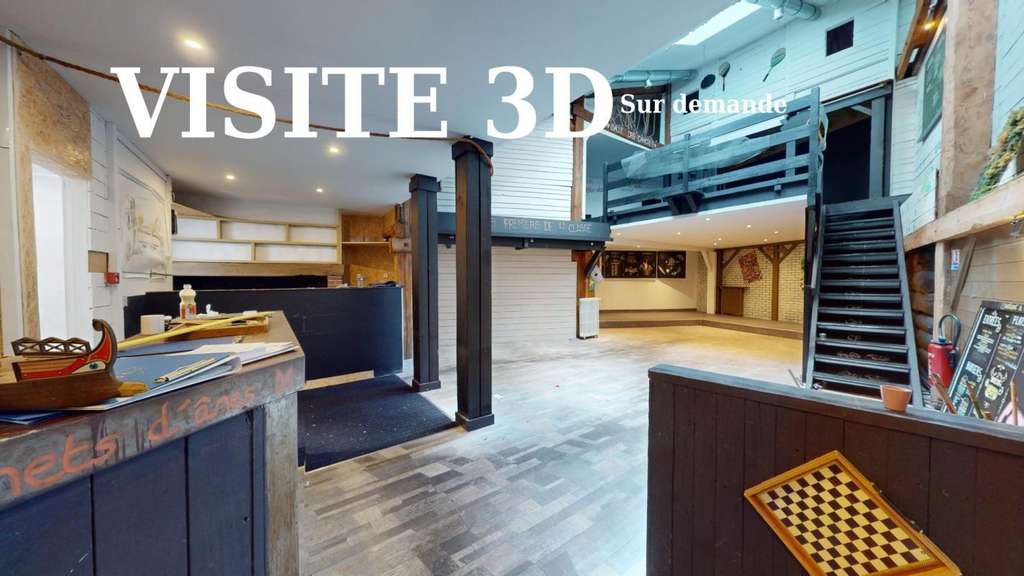 Local commercial 210m² + appartement 70m² T3