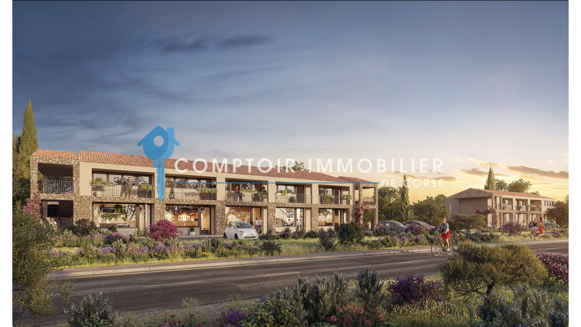 A vendre locaux neufs près de la marine de Solaro