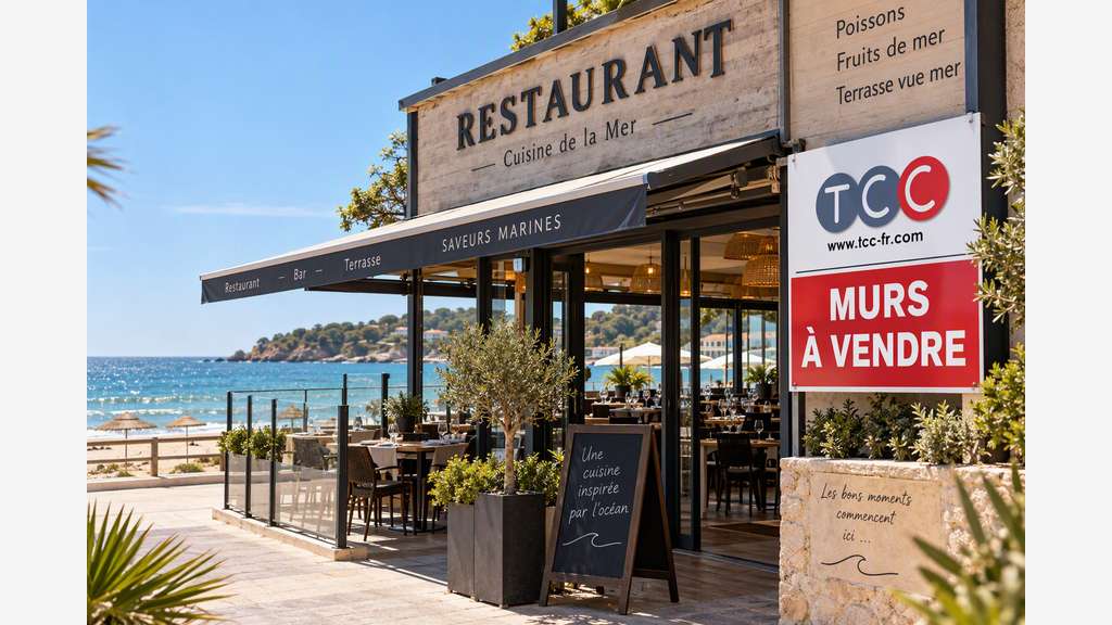 Vente murs local restauration 150m² Hyères