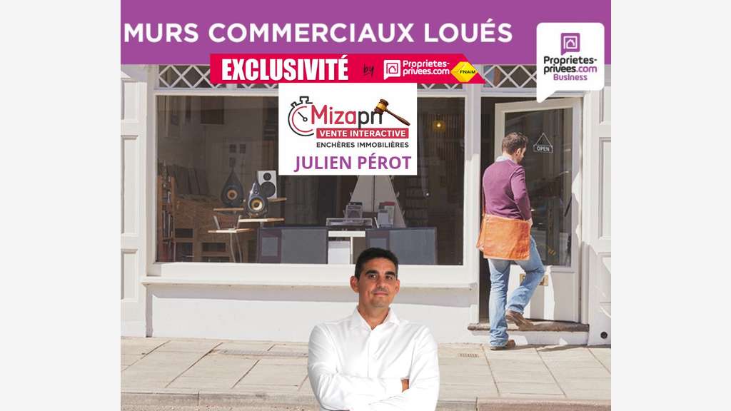 Vente bar + murs à Saint-Brieuc hyper-centre