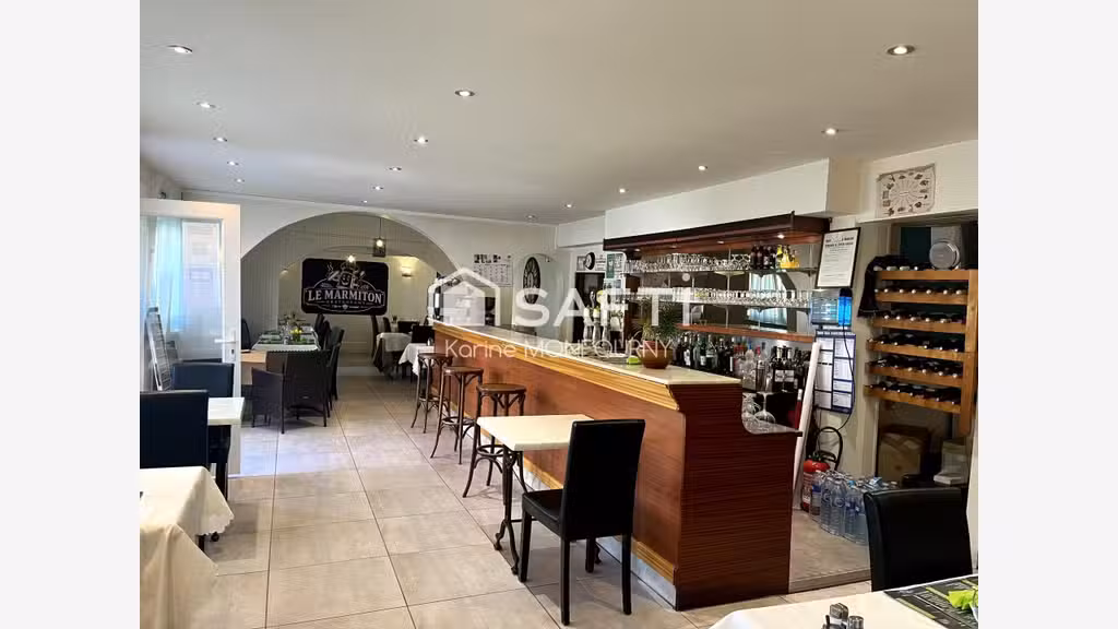 Vente local commercial et habitation à St-Quentin