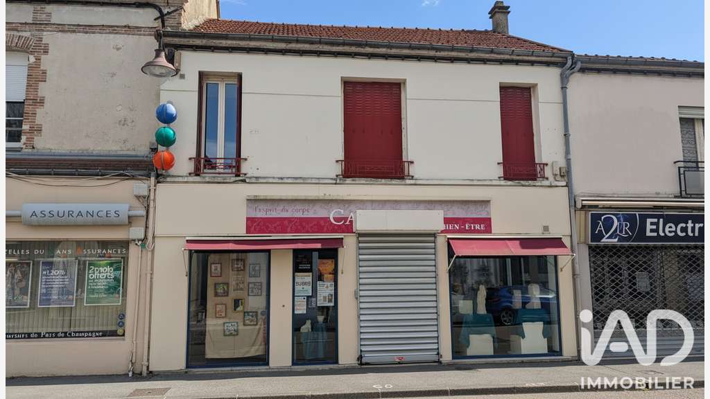 Vente local commercial 177m² à Sézanne centre