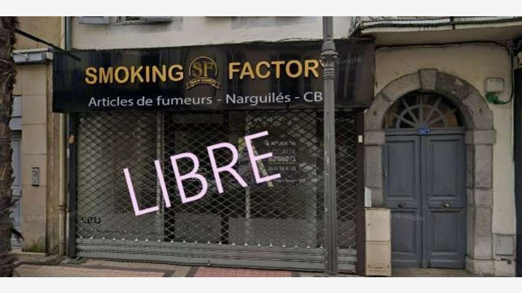 Vente local commercial rénové 100m² à Tarbes