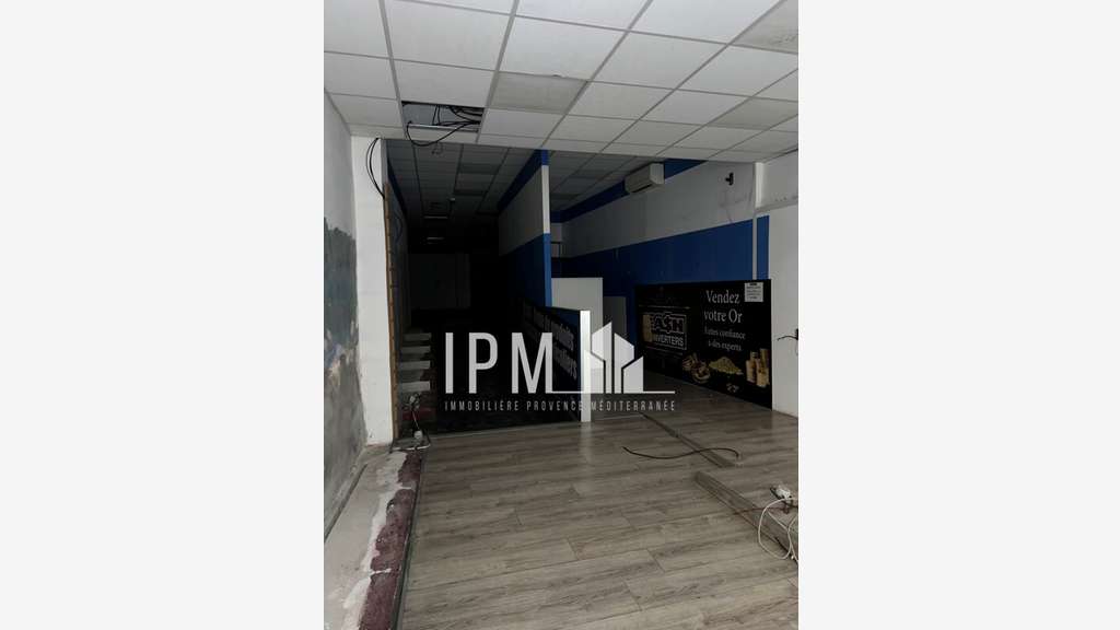 A vendre local commercial de 130m²à Toulon centre 
